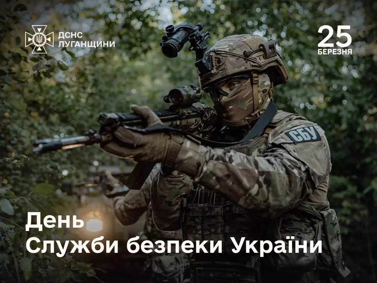 Вітання з днем Служби безпеки України