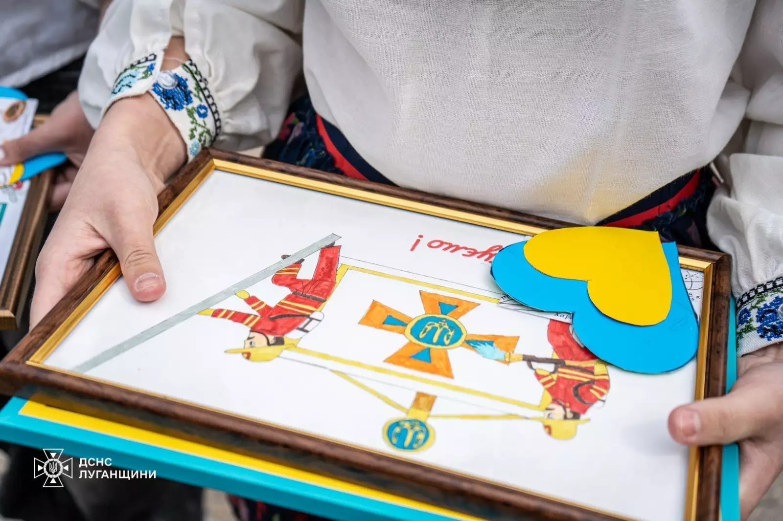 учні ліцею дякують рятувальникам ДСНС