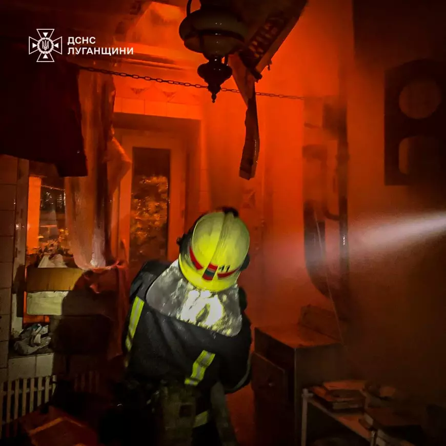 Ліквідація пожежі у м. Харків