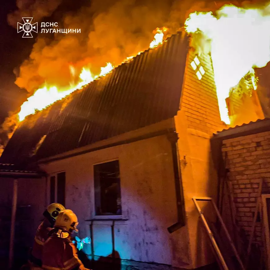 Ліквідація пожежі у м. Харків