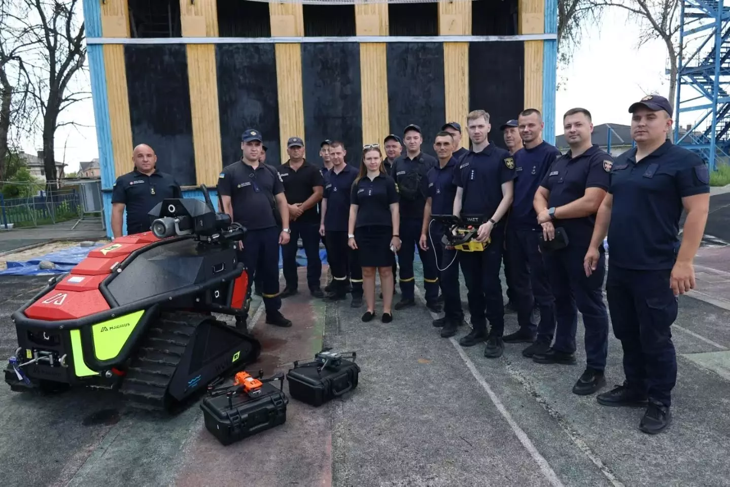 тренінг з особовим складом підрозділів за напрямом радіаційного, хімічного та біологічного захисту
