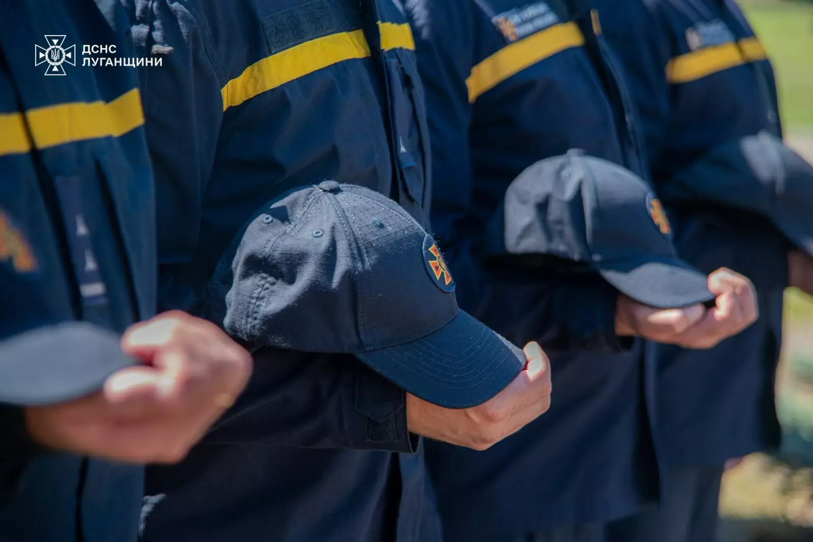 Рятувальники Луганщини вшанували памʼять загиблих Героїв