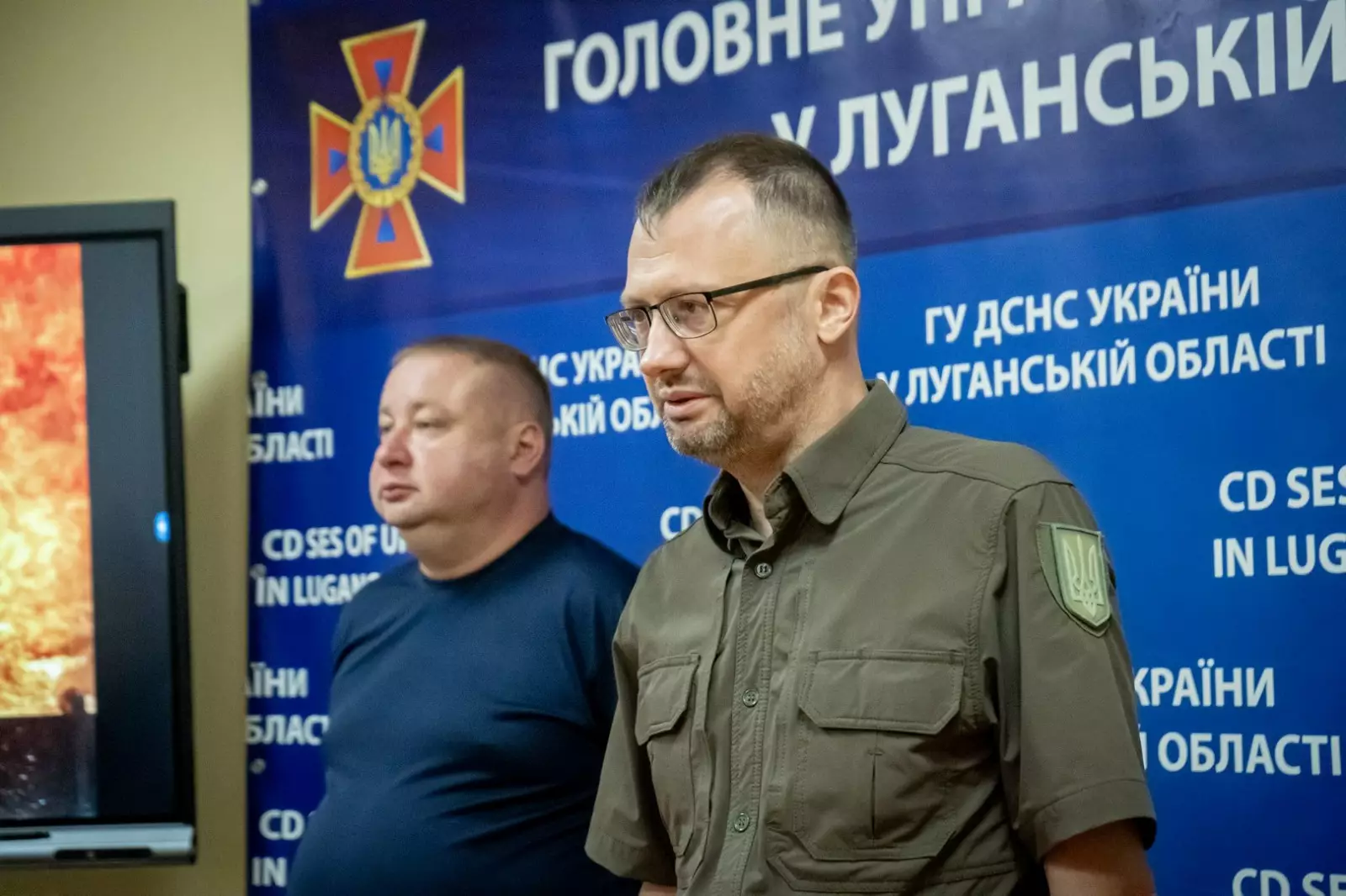 Перший заступник голови Луганської обласної державної адміністрації Олексій Смирнов привітав рятувальників з професійним святом