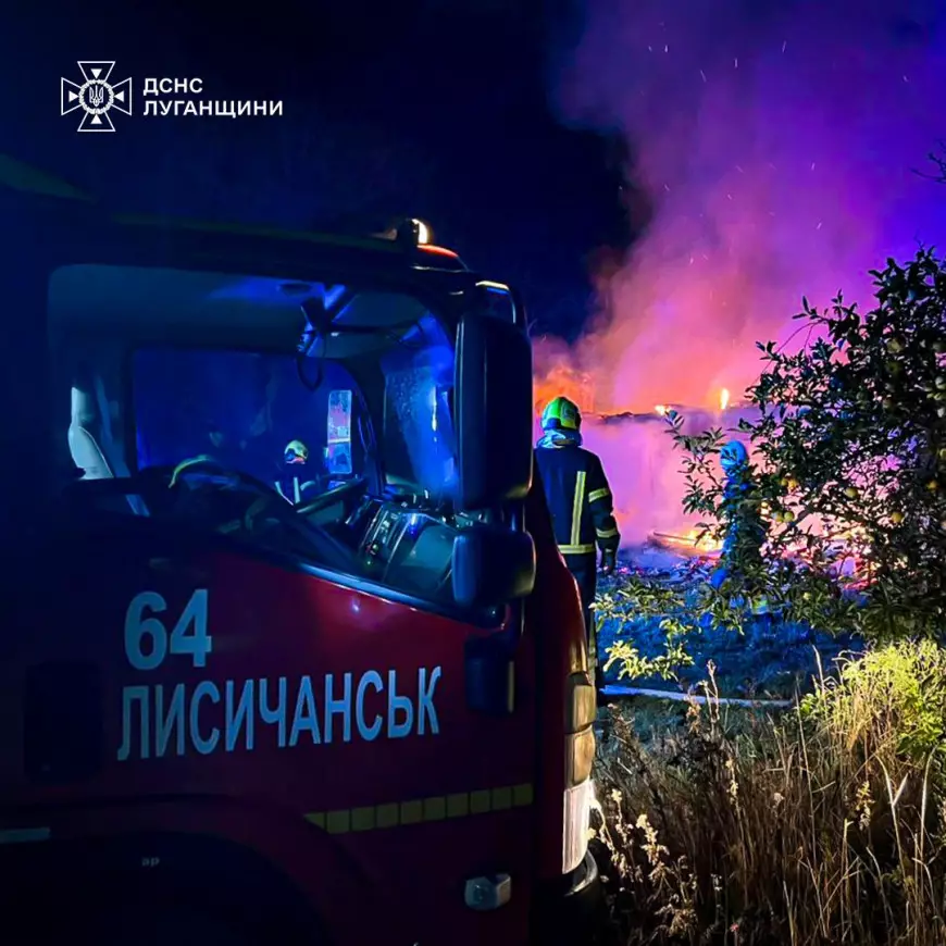 Ліквідували пожежу на приватному подвір’ї