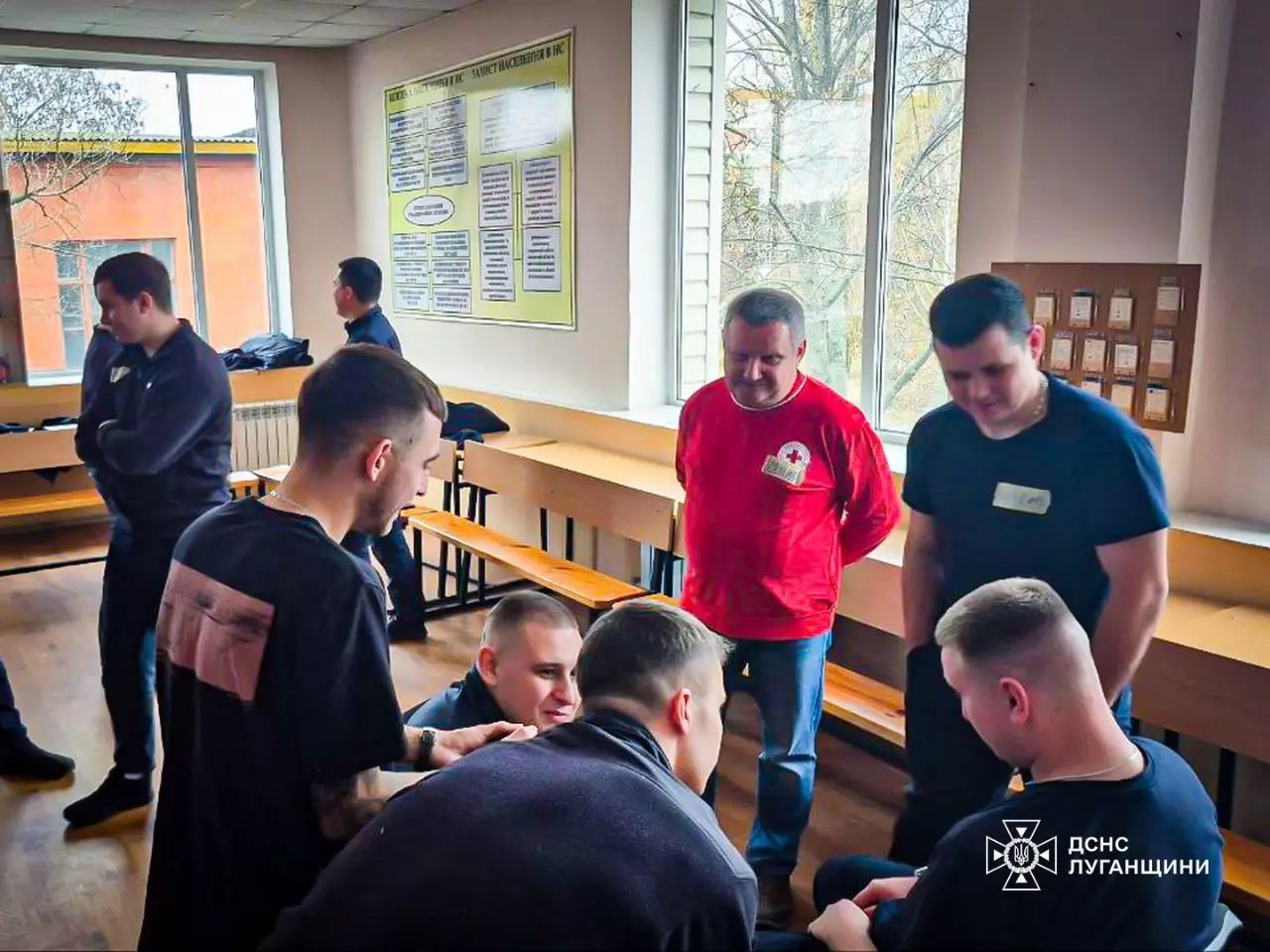 Чотириденні навчання рятувальників ДСНС Луганщини