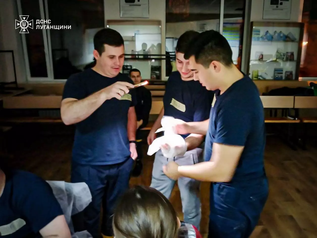 Чотириденні навчання рятувальників ДСНС Луганщини
