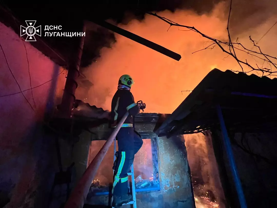 На Харківщині ліквідовано пожежу