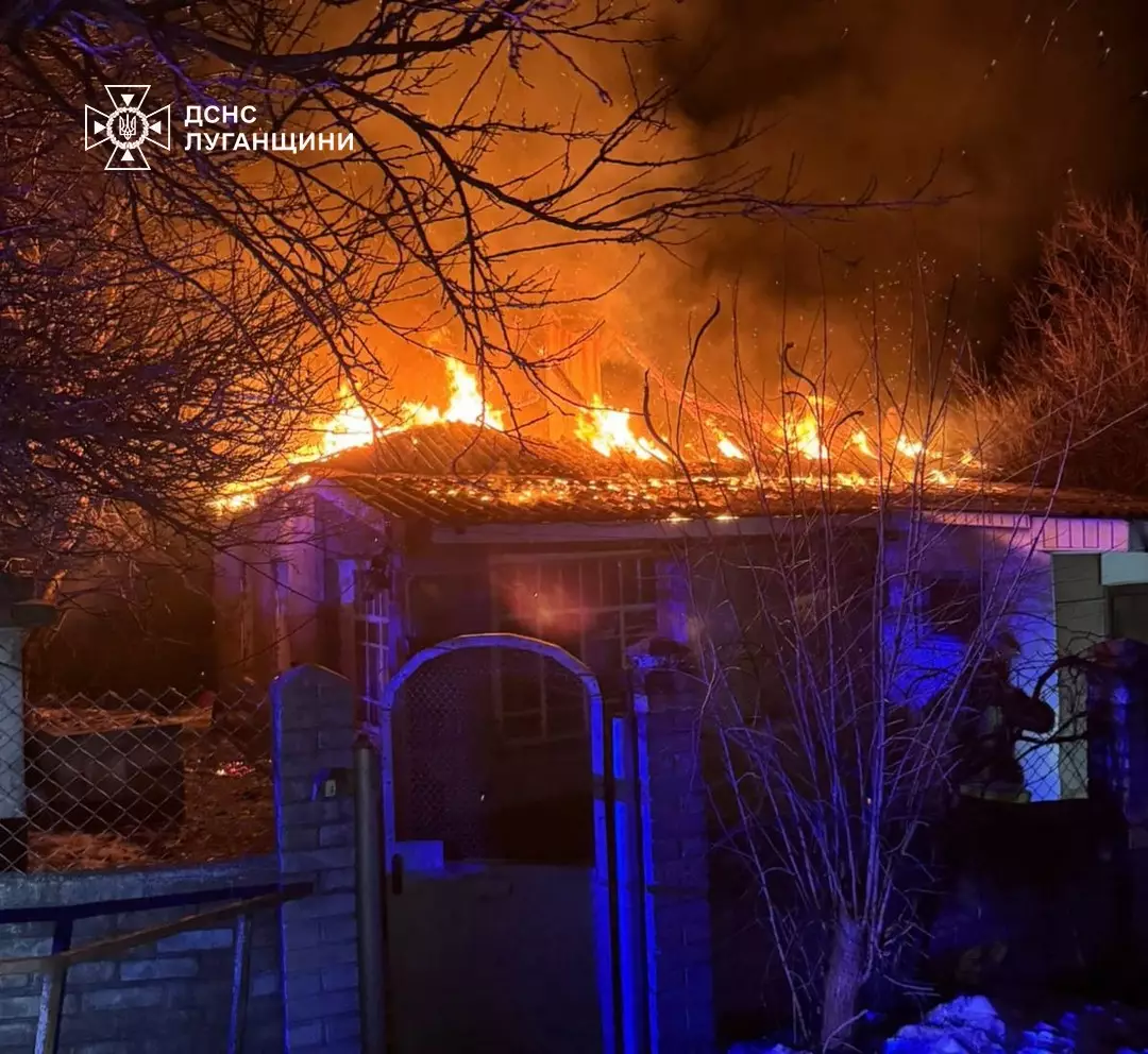 Харківщина: ліквідували пожежу житлового будинку
