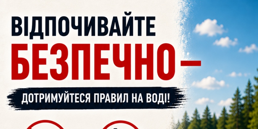 Відпочивайте безпечно!