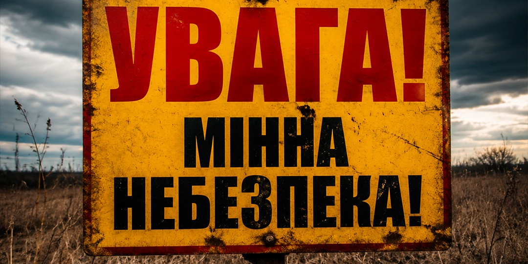 Увага! Мінна небезпека!