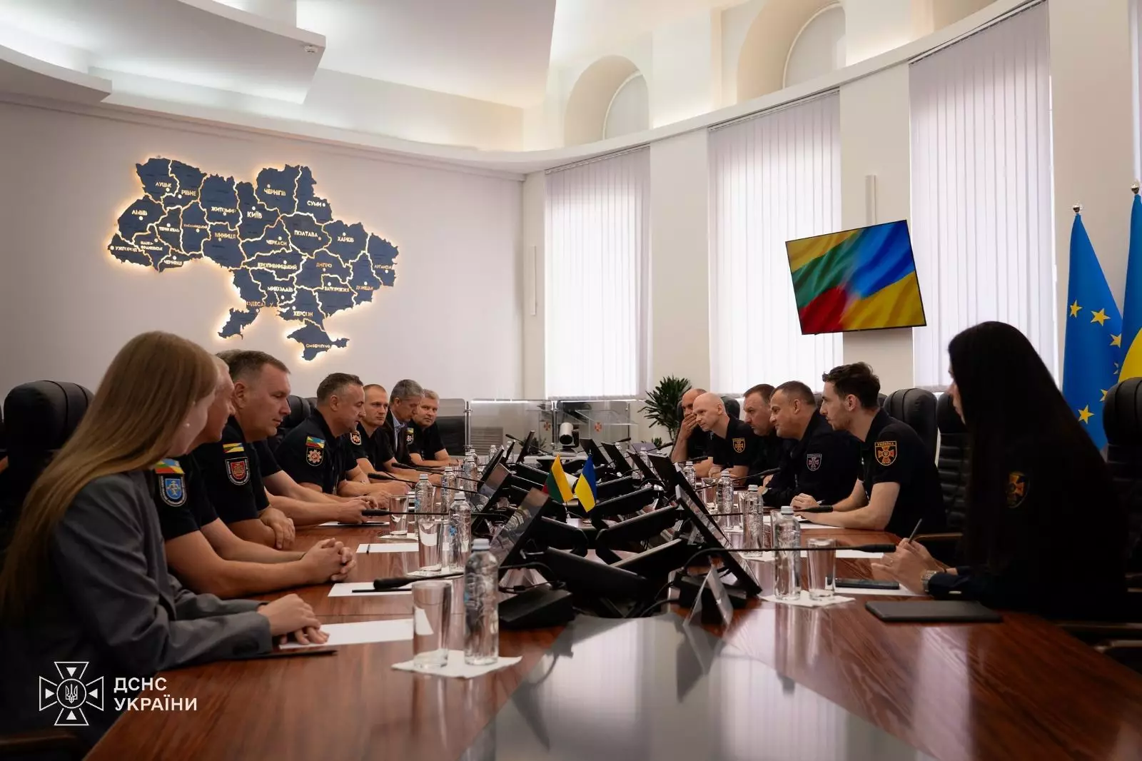 Україну з офіційним візитом відвідала делегація Пожежно-рятувального департаменту МВС Литовської Республіки