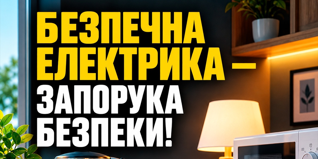 Безпечна електрика — запорука безпеки!